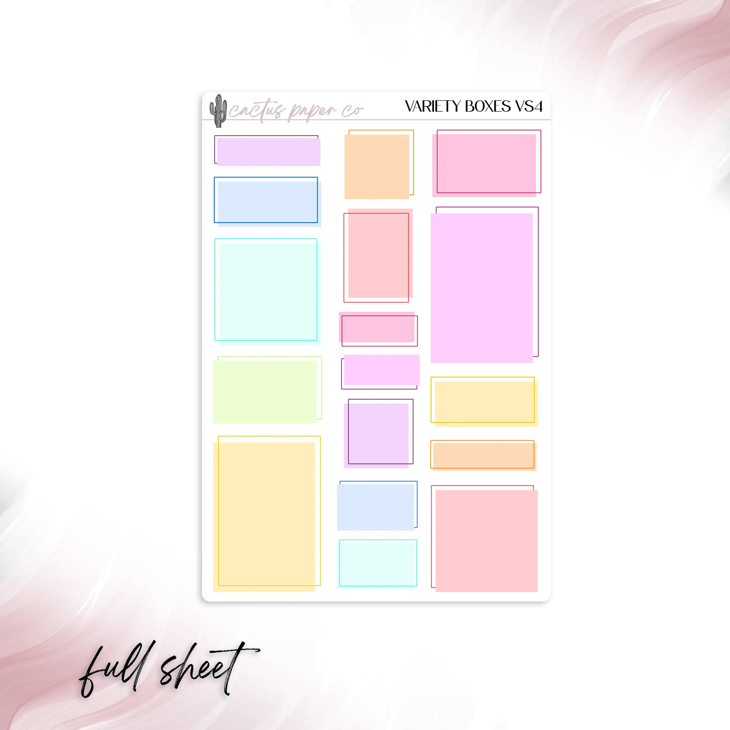 PLANNER BASICS BUNDLE VS4