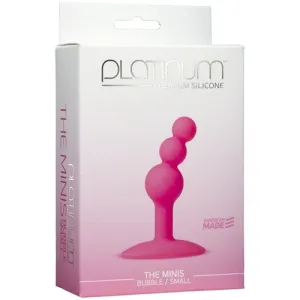 Platinum Premium Silicone - the Mini's - Bubble Small - Pink