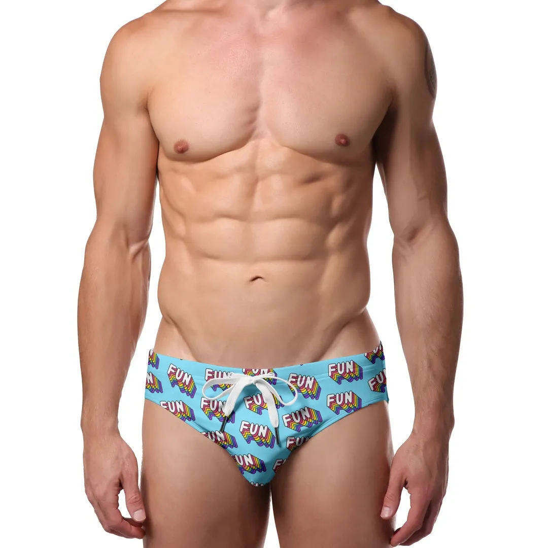 Pool Boy Fun Fun Fun Swim Brief