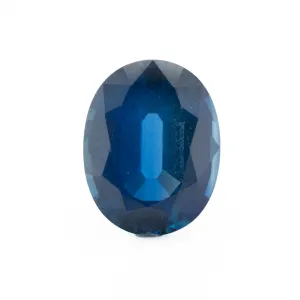 Post-Consumer Unheated Blue Sapphire Oval | 2.42ct