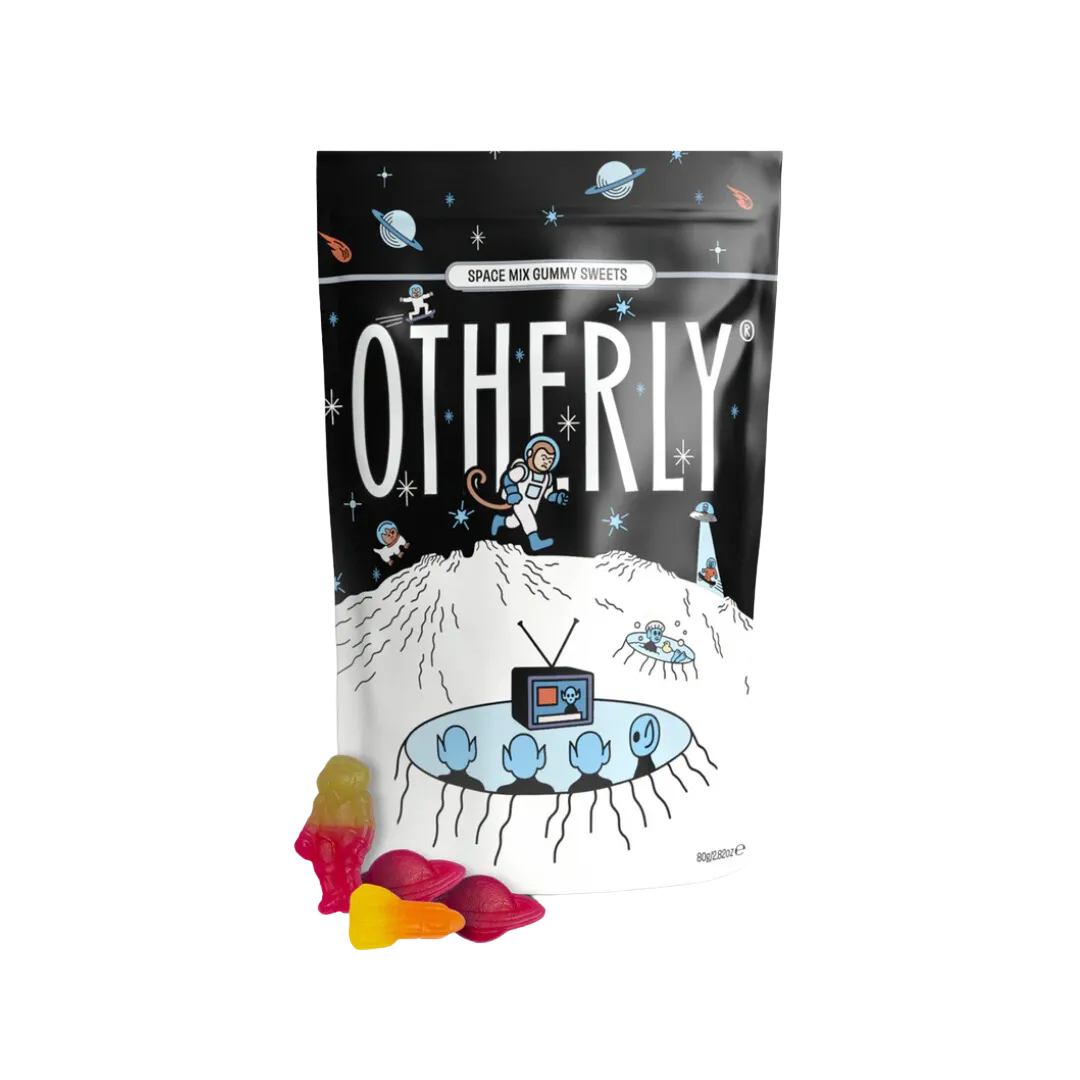 Pouches Space Mix Gummy Sweets 12 x 80g