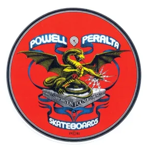 Powell Peralta Banner Dragon Sticker