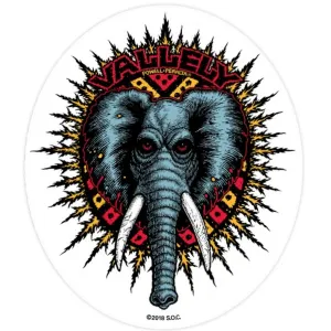 Powell Peralta Vallely Elephant Sticker