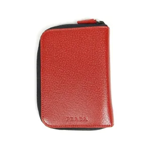 Prada 2013 Red Leather Organizer
