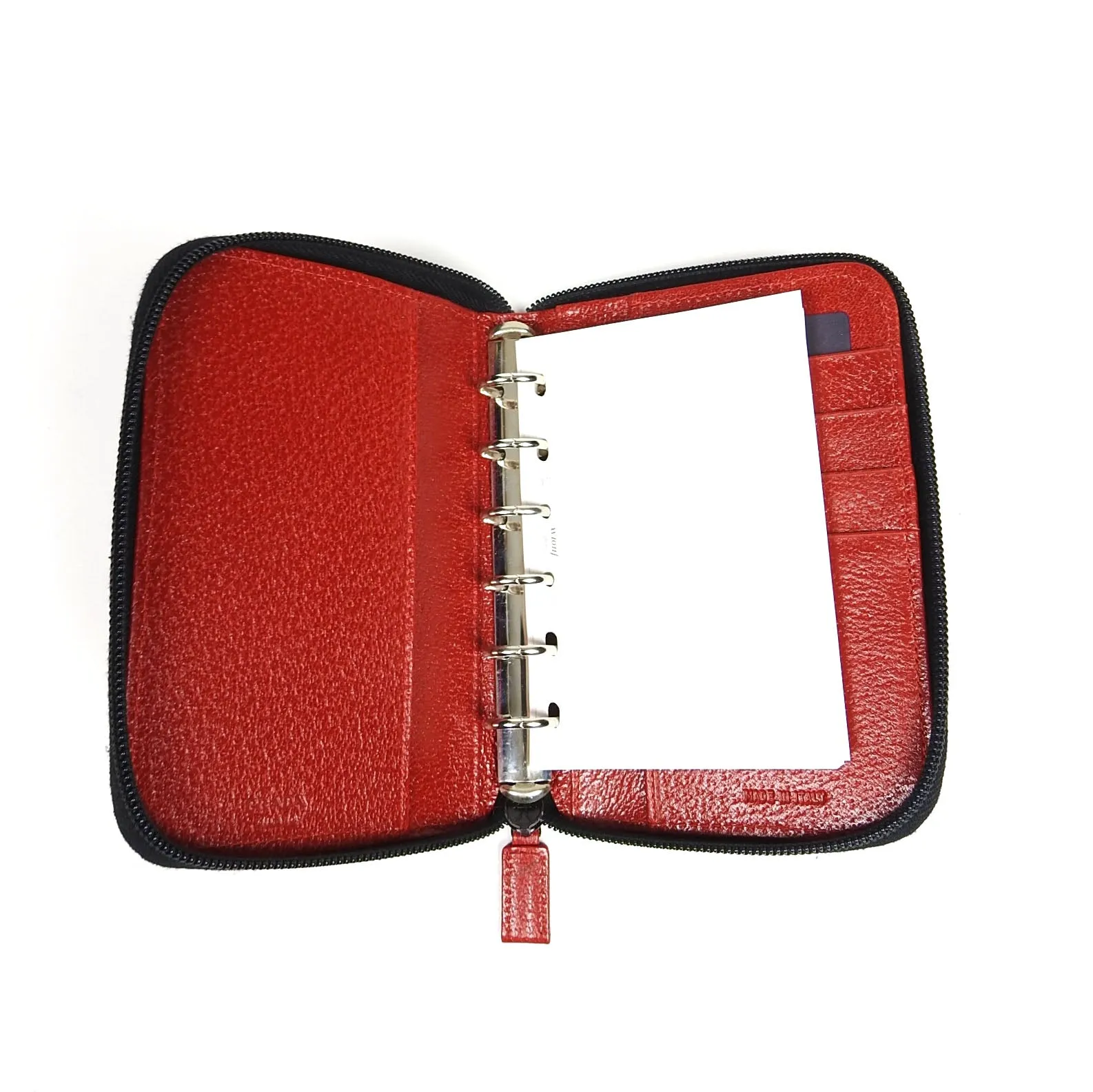 Prada 2013 Red Leather Organizer