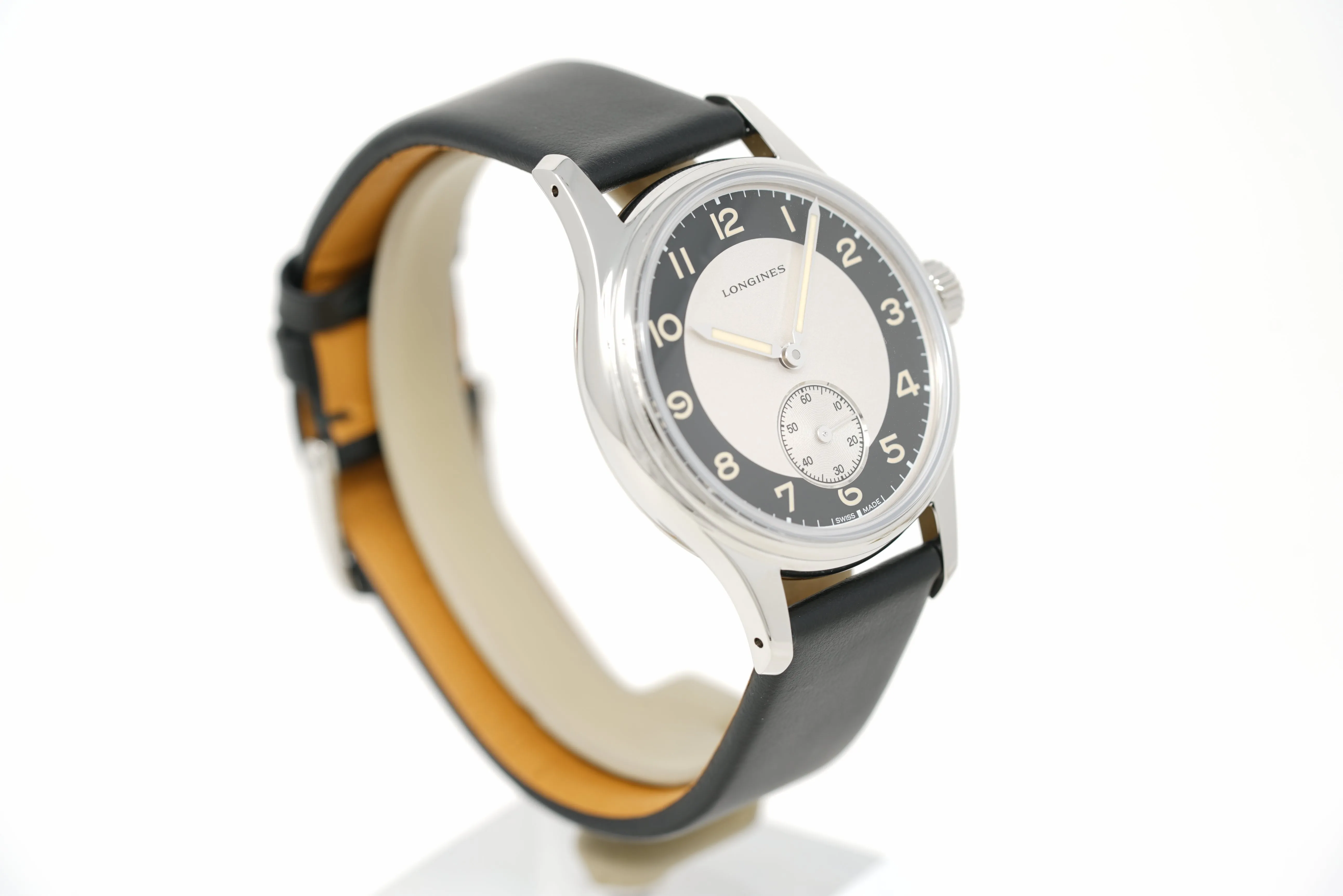 Pre-Owned Longines Heritage Classic Tuxedo L2.330.4.93.0