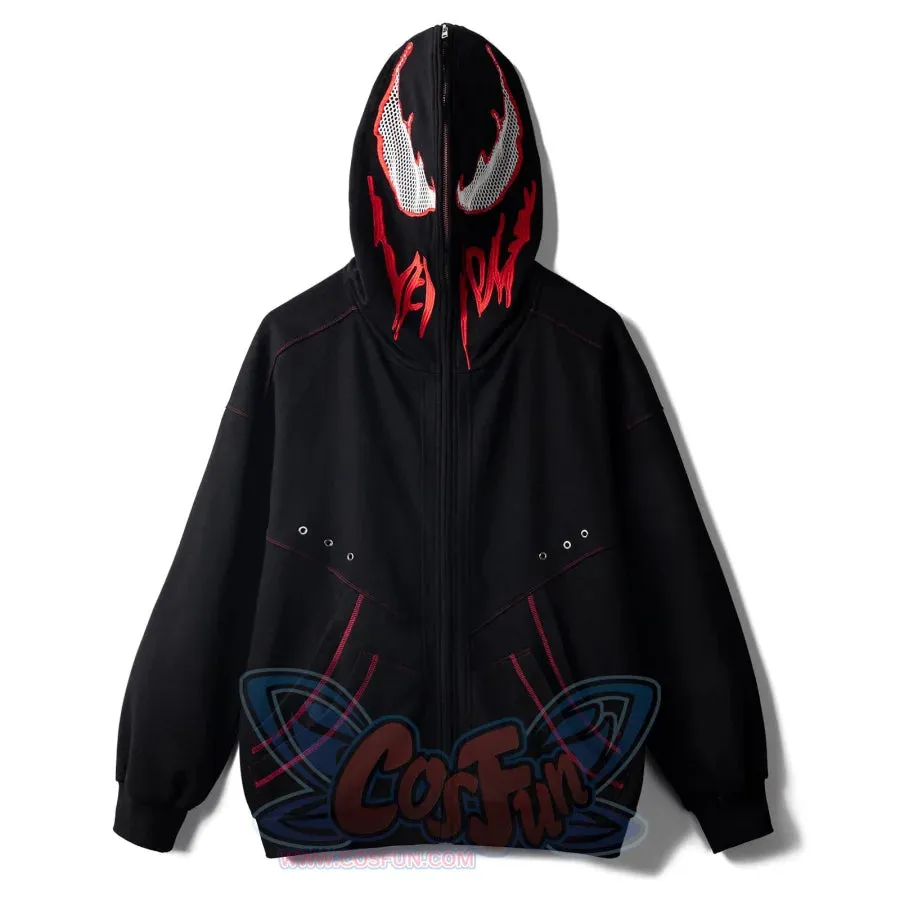 【PRE-SALE】COSFUN Original Black Red Cosplay Hoodie Jacket A00005