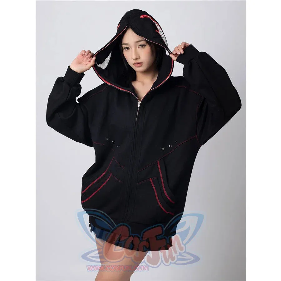 【PRE-SALE】COSFUN Original Black Red Cosplay Hoodie Jacket A00005