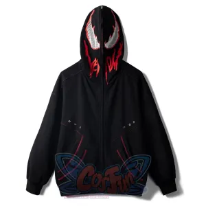 【PRE-SALE】COSFUN Original Black Red Cosplay Hoodie Jacket A00005