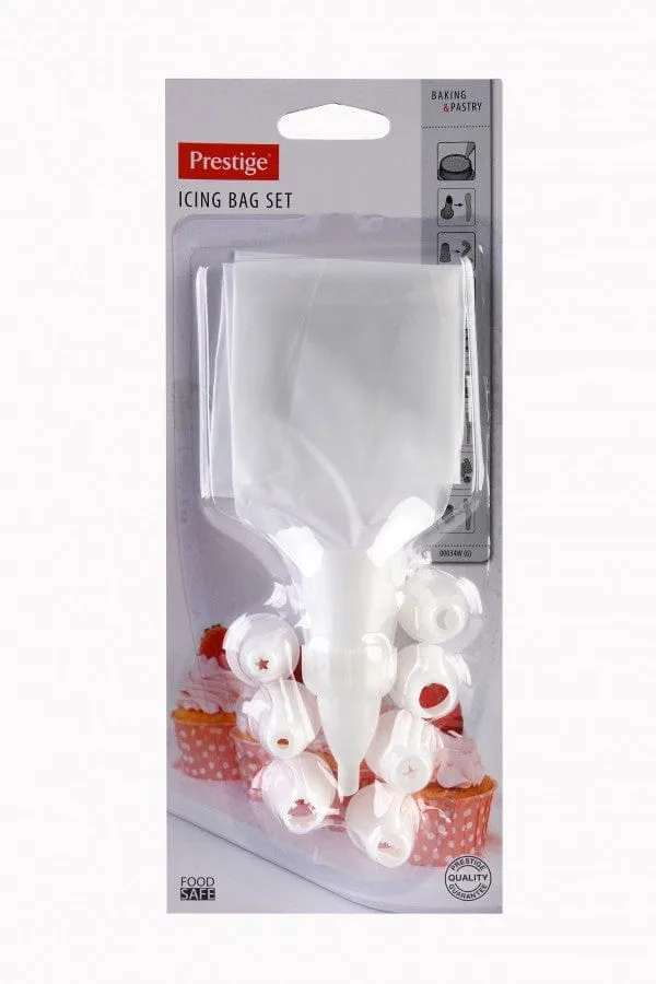 Prestige Icing Bag Set White 00034w