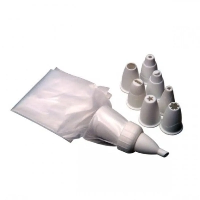 Prestige Icing Bag Set White 00034w