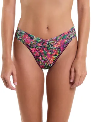 Printed Signature Lace® Original Rise Thong Celebration Sale