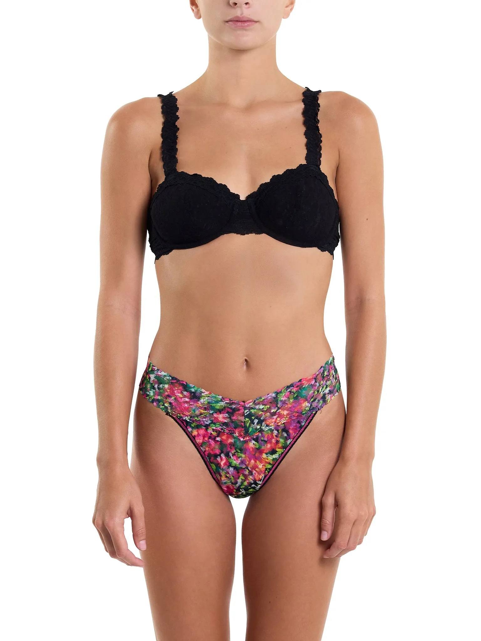 Printed Signature Lace® Original Rise Thong Celebration Sale