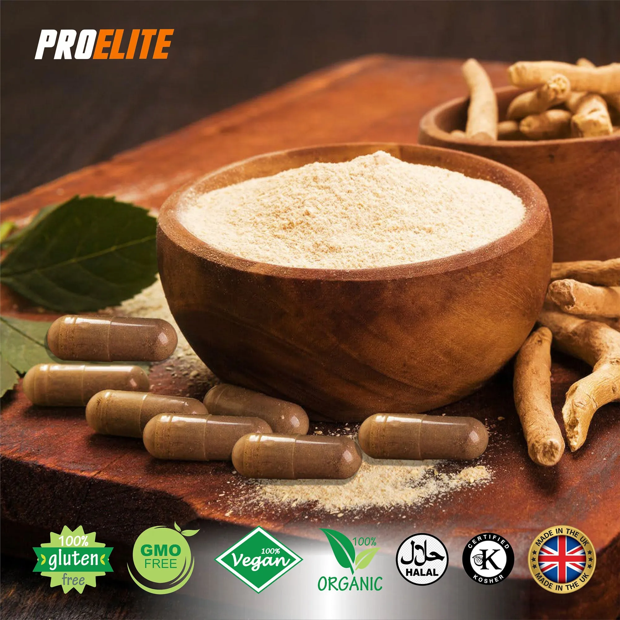 PROELITE Ashwagandha Vegan Capsules