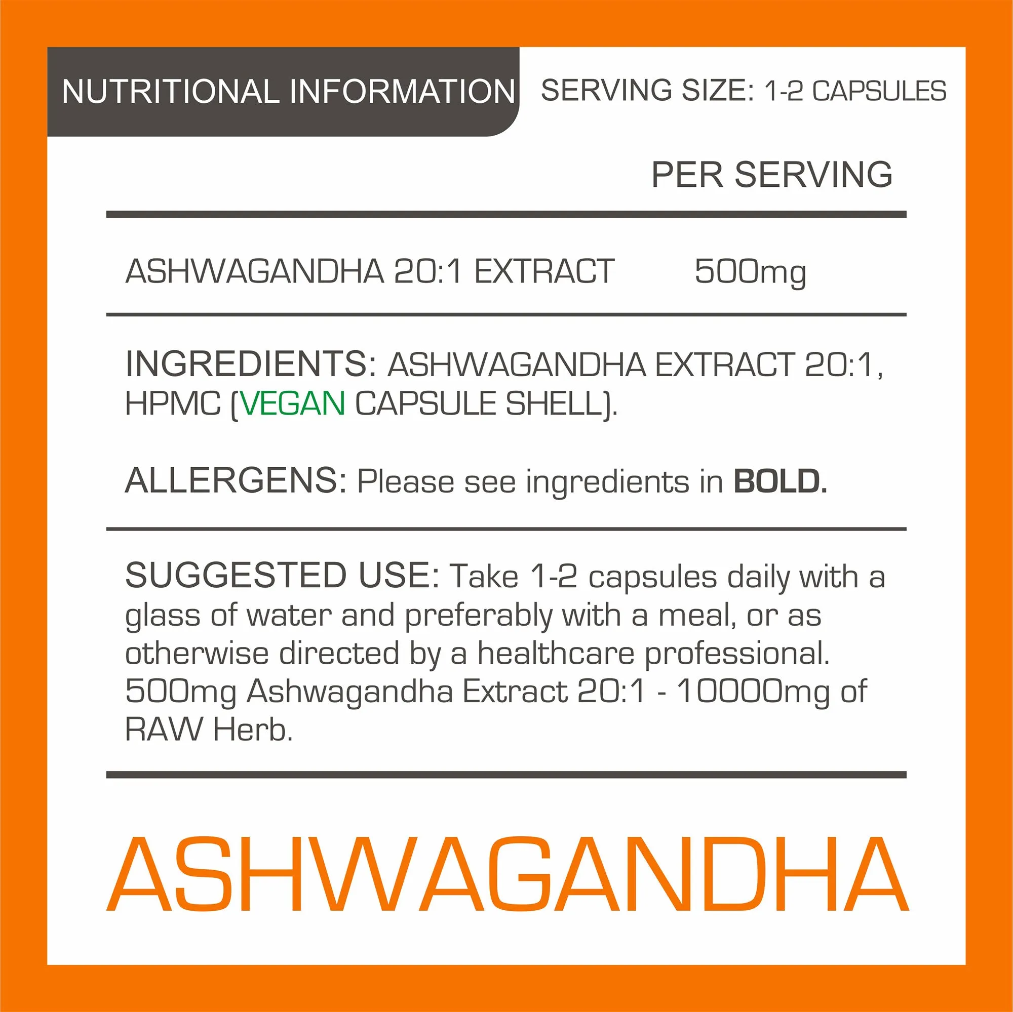 PROELITE Ashwagandha Vegan Capsules