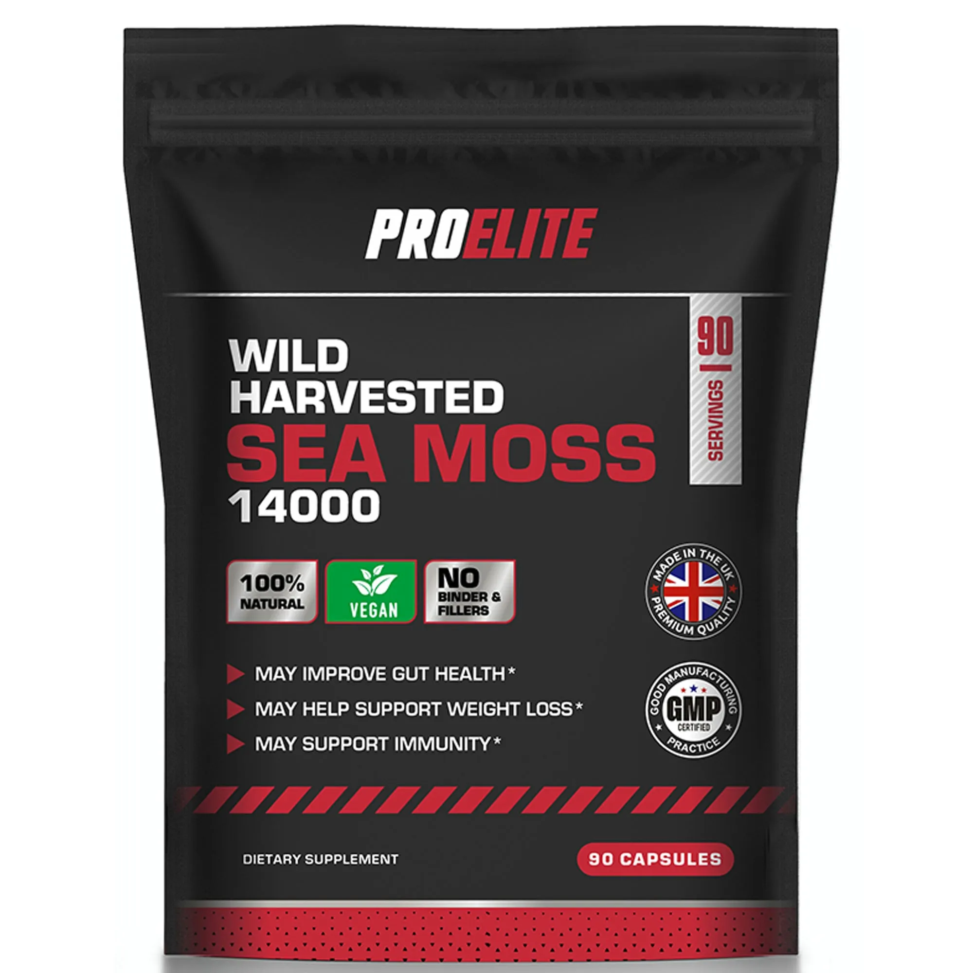 PROELITE Sea Moss Vegan Capsules