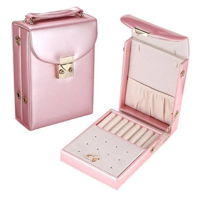 PU leather Jewelry Packaging Stud Earrings & rings