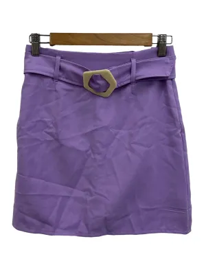 Purple Belted Skorts
