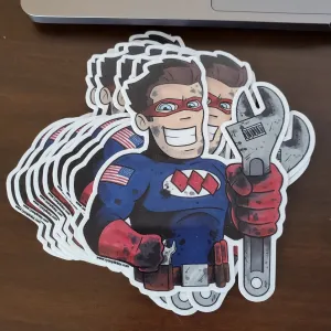 QT Equipment 2019 Toolbox Sticker