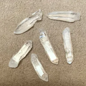 Quartz Crystals Set of 6