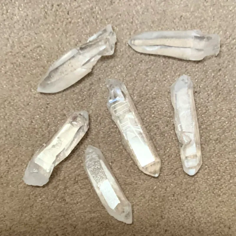 Quartz Crystals Set of 6