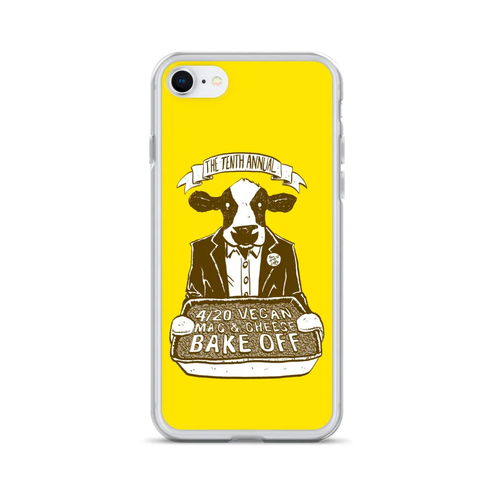 "4/20 Vegan Mac & Cheese Bake Off" iPhone Case