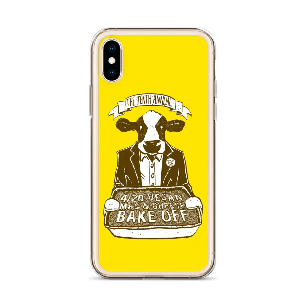 "4/20 Vegan Mac & Cheese Bake Off" iPhone Case