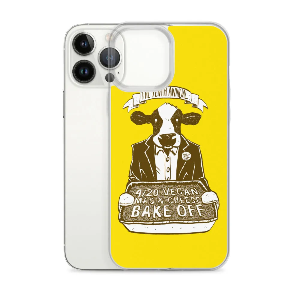 "4/20 Vegan Mac & Cheese Bake Off" iPhone Case