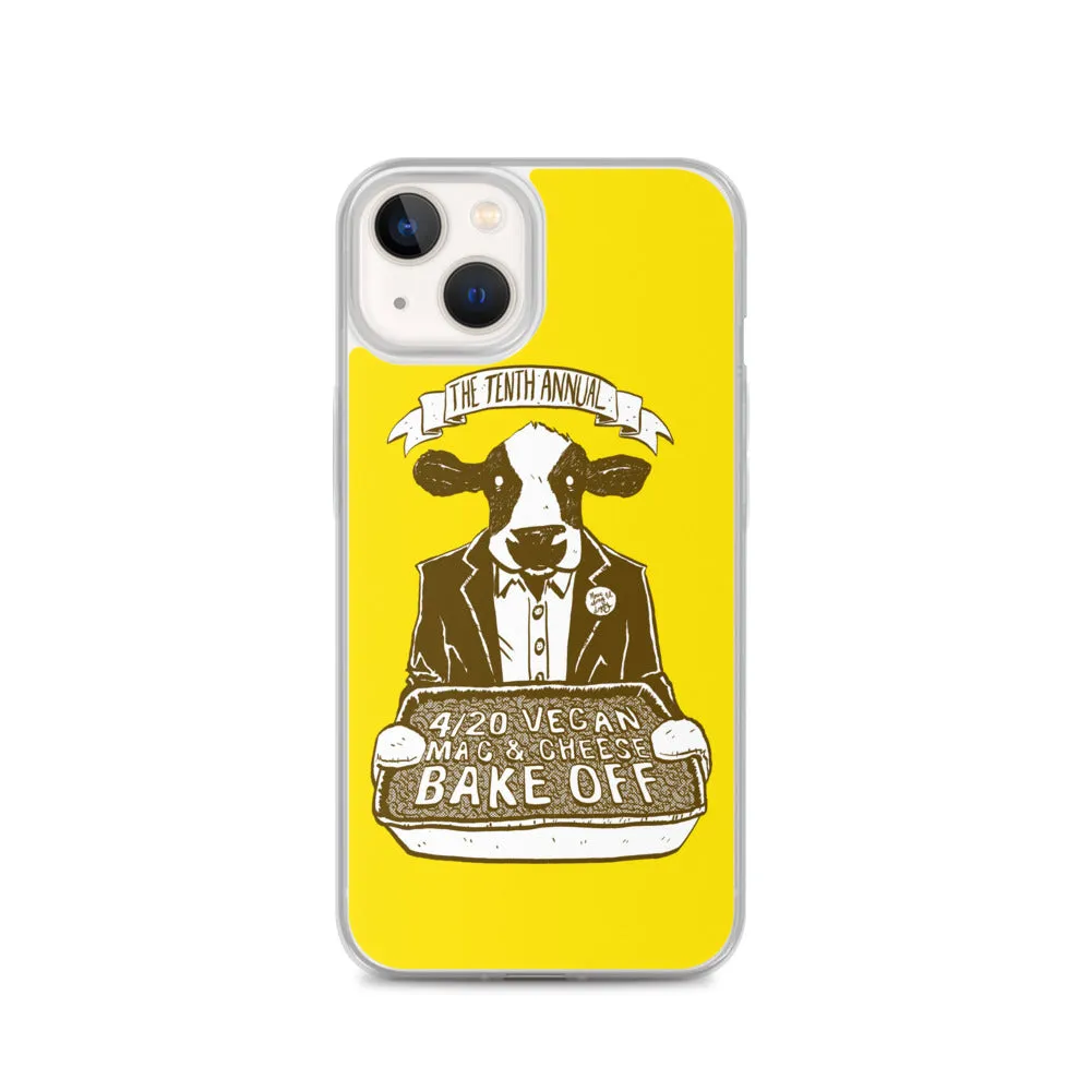 "4/20 Vegan Mac & Cheese Bake Off" iPhone Case