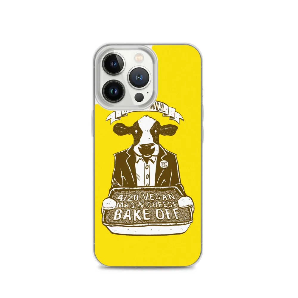 "4/20 Vegan Mac & Cheese Bake Off" iPhone Case