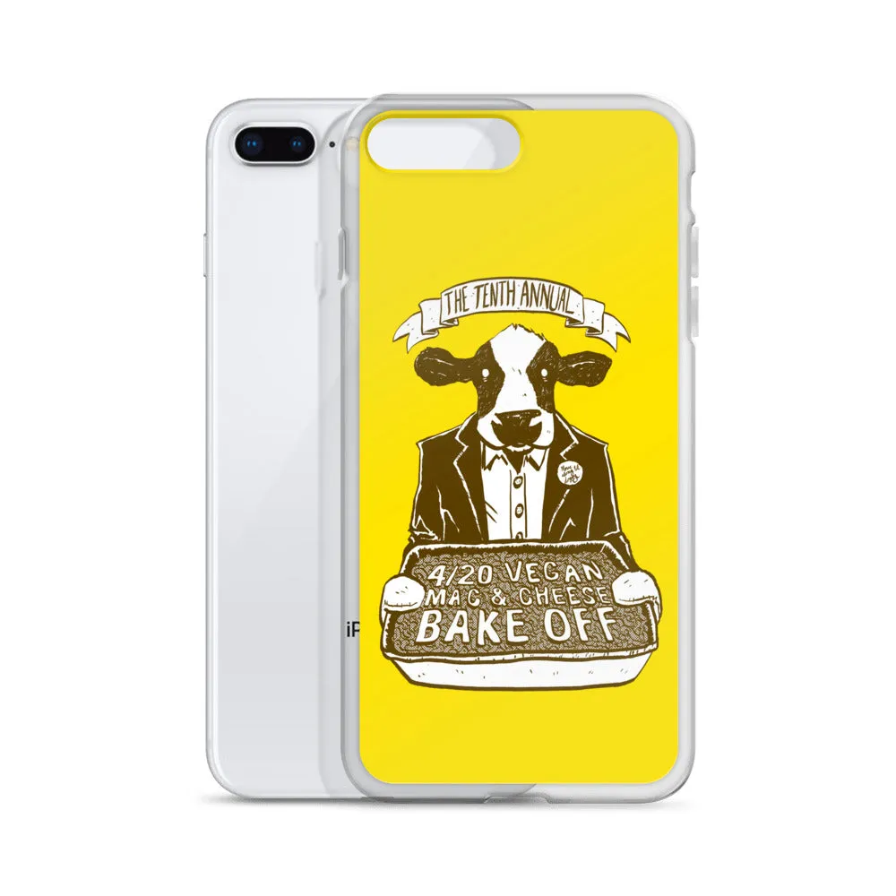 "4/20 Vegan Mac & Cheese Bake Off" iPhone Case