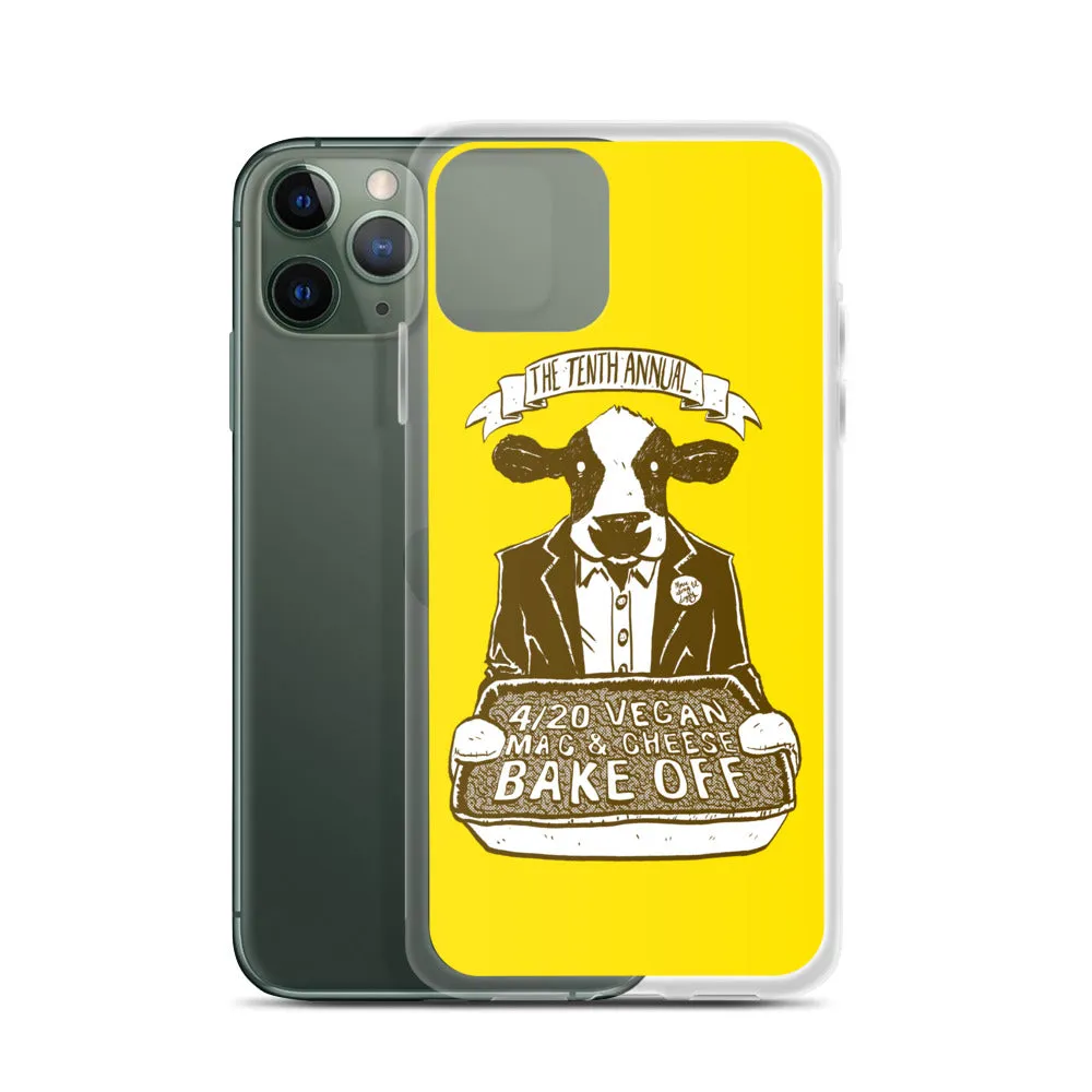 "4/20 Vegan Mac & Cheese Bake Off" iPhone Case