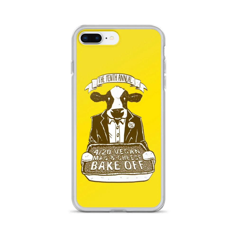 "4/20 Vegan Mac & Cheese Bake Off" iPhone Case