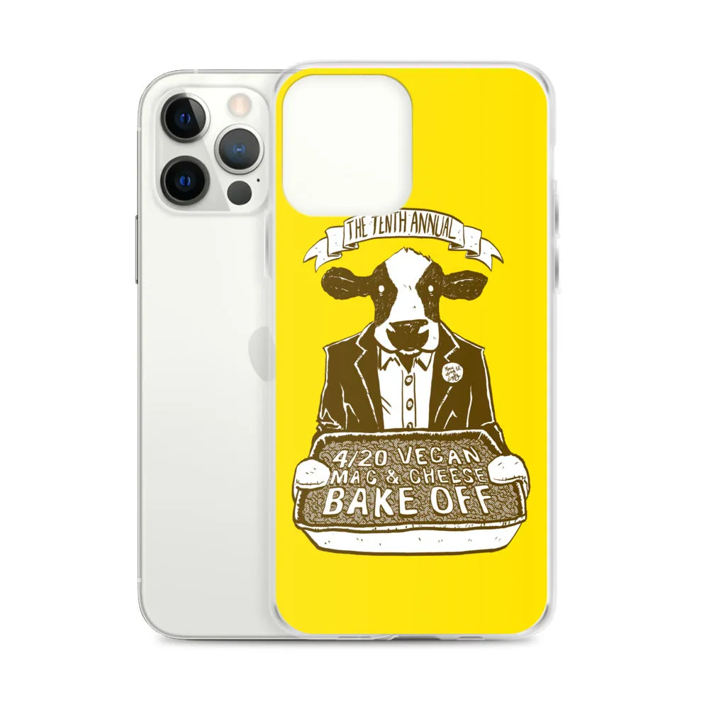 "4/20 Vegan Mac & Cheese Bake Off" iPhone Case