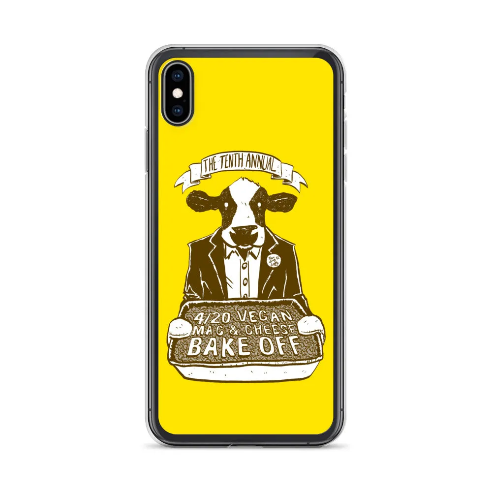 "4/20 Vegan Mac & Cheese Bake Off" iPhone Case