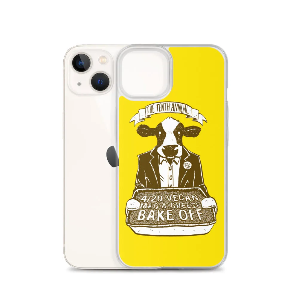 "4/20 Vegan Mac & Cheese Bake Off" iPhone Case