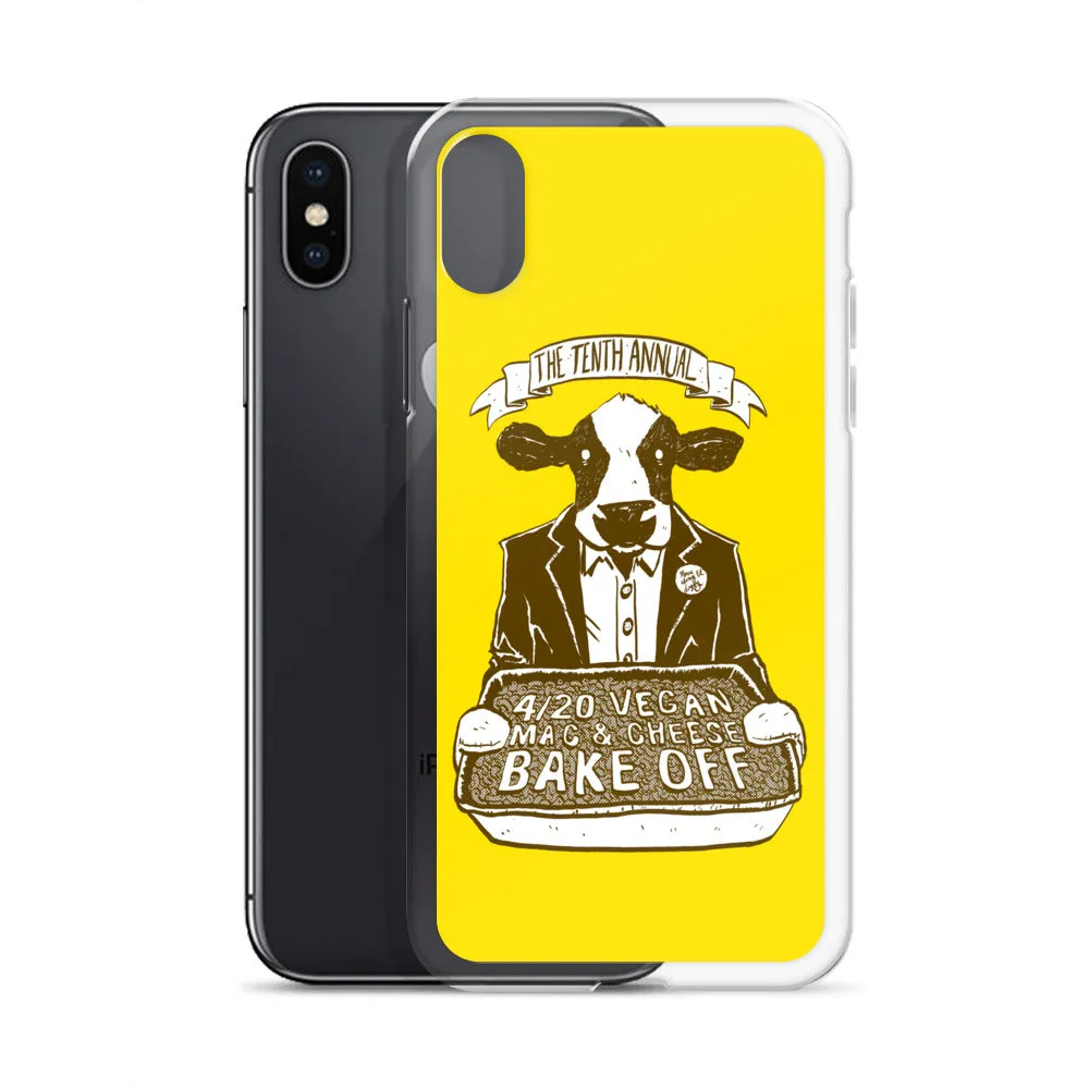 "4/20 Vegan Mac & Cheese Bake Off" iPhone Case