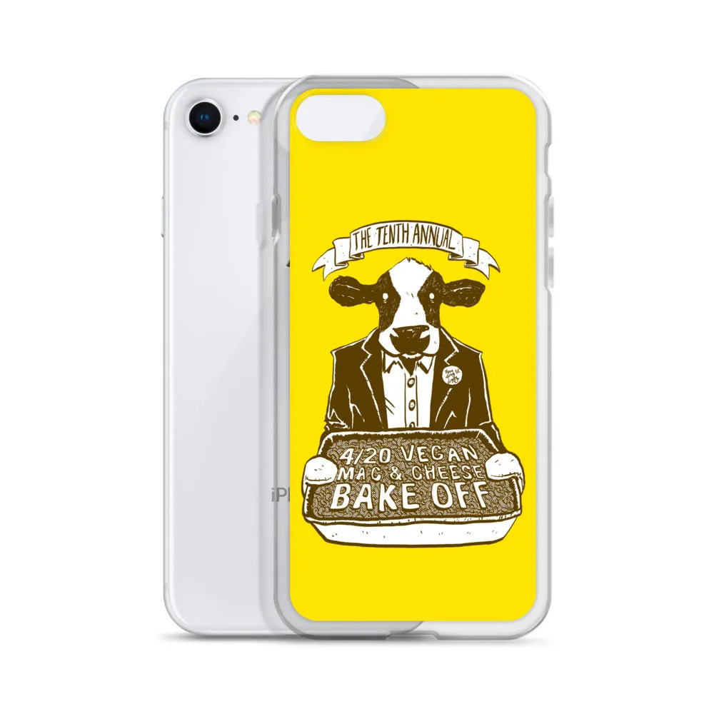 "4/20 Vegan Mac & Cheese Bake Off" iPhone Case