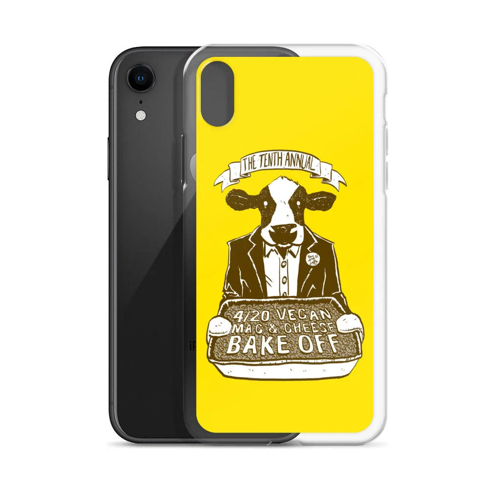 "4/20 Vegan Mac & Cheese Bake Off" iPhone Case