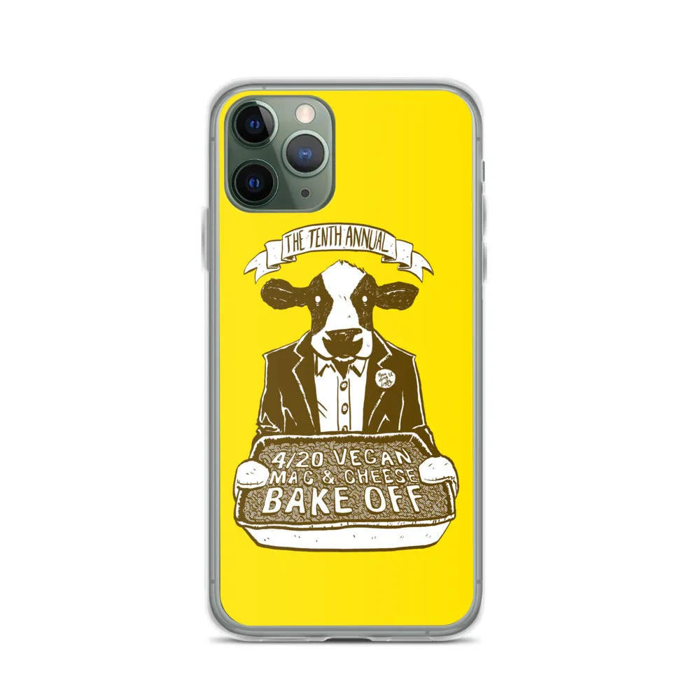 "4/20 Vegan Mac & Cheese Bake Off" iPhone Case