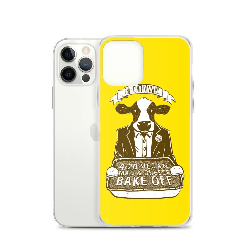 "4/20 Vegan Mac & Cheese Bake Off" iPhone Case