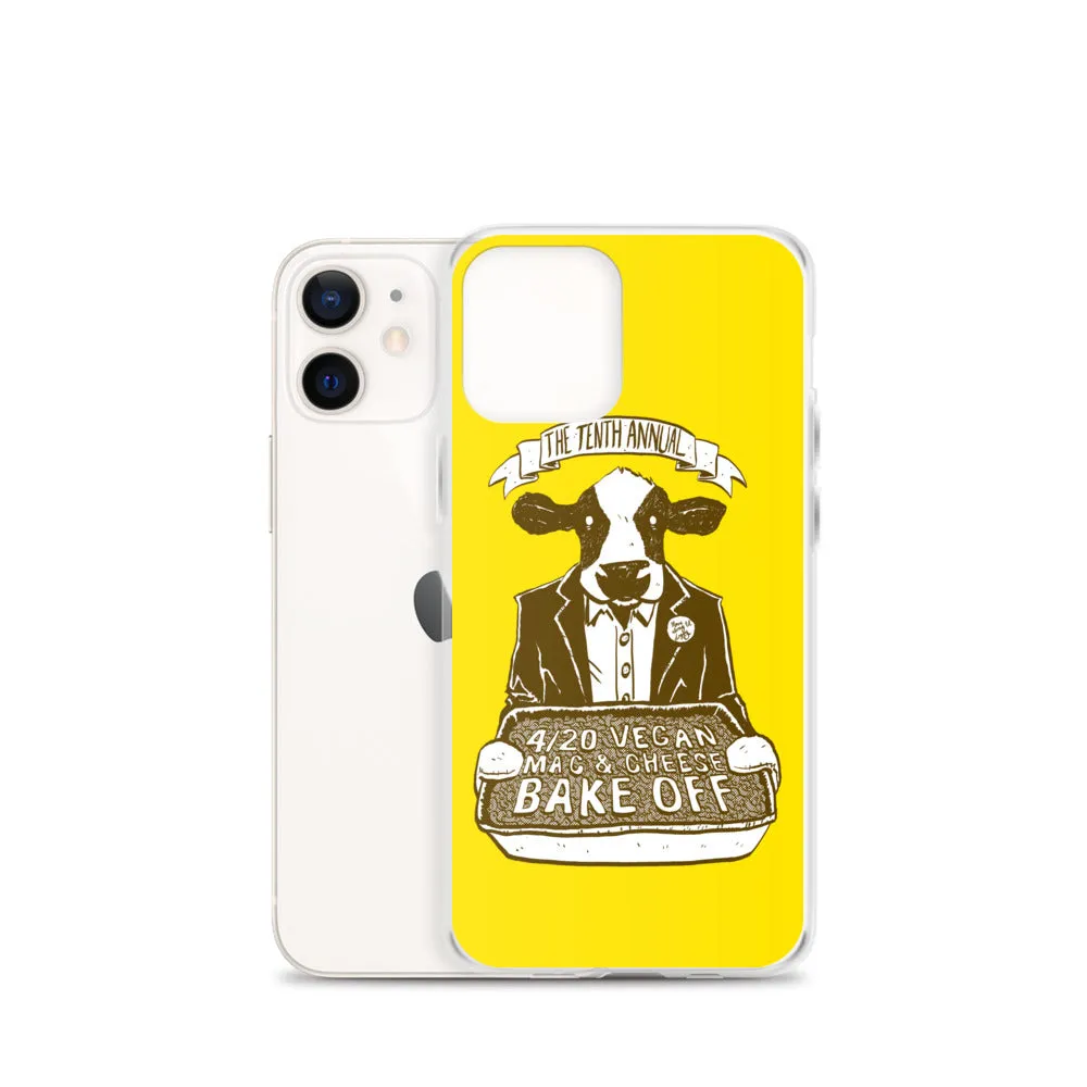 "4/20 Vegan Mac & Cheese Bake Off" iPhone Case