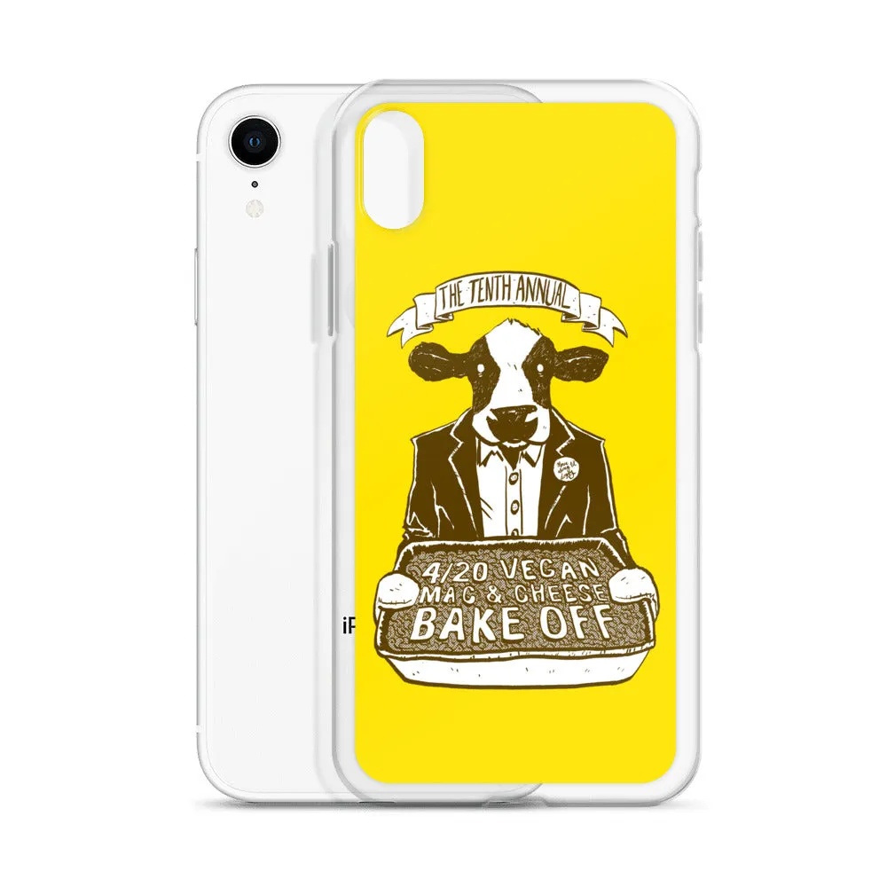 "4/20 Vegan Mac & Cheese Bake Off" iPhone Case