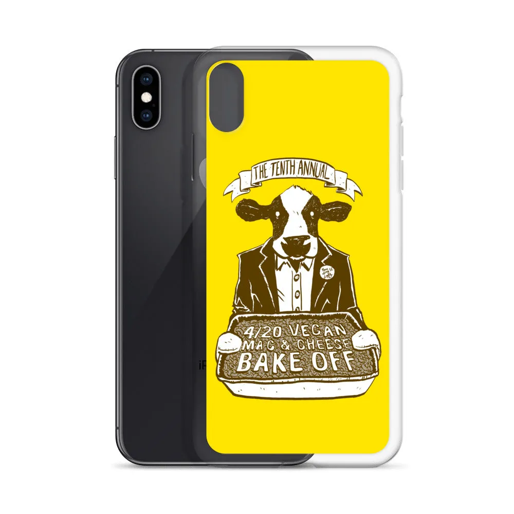 "4/20 Vegan Mac & Cheese Bake Off" iPhone Case