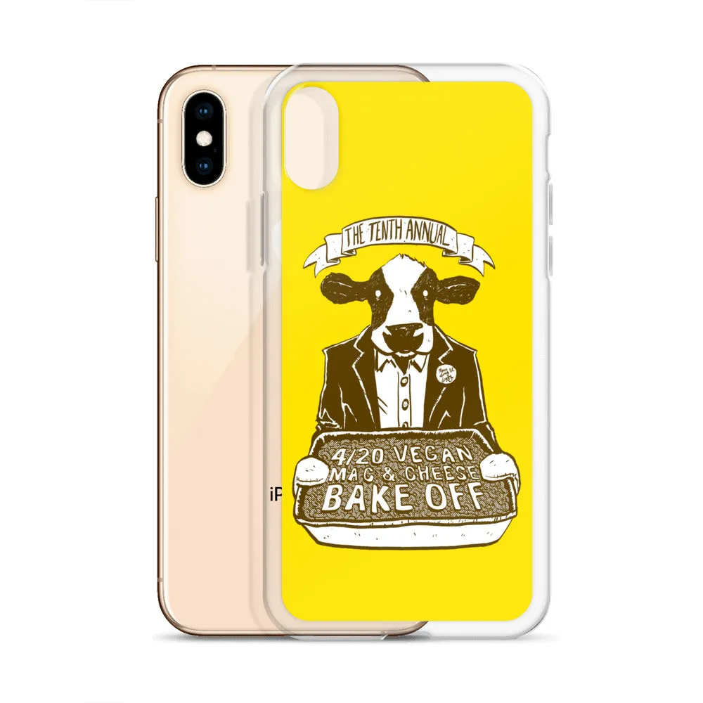"4/20 Vegan Mac & Cheese Bake Off" iPhone Case