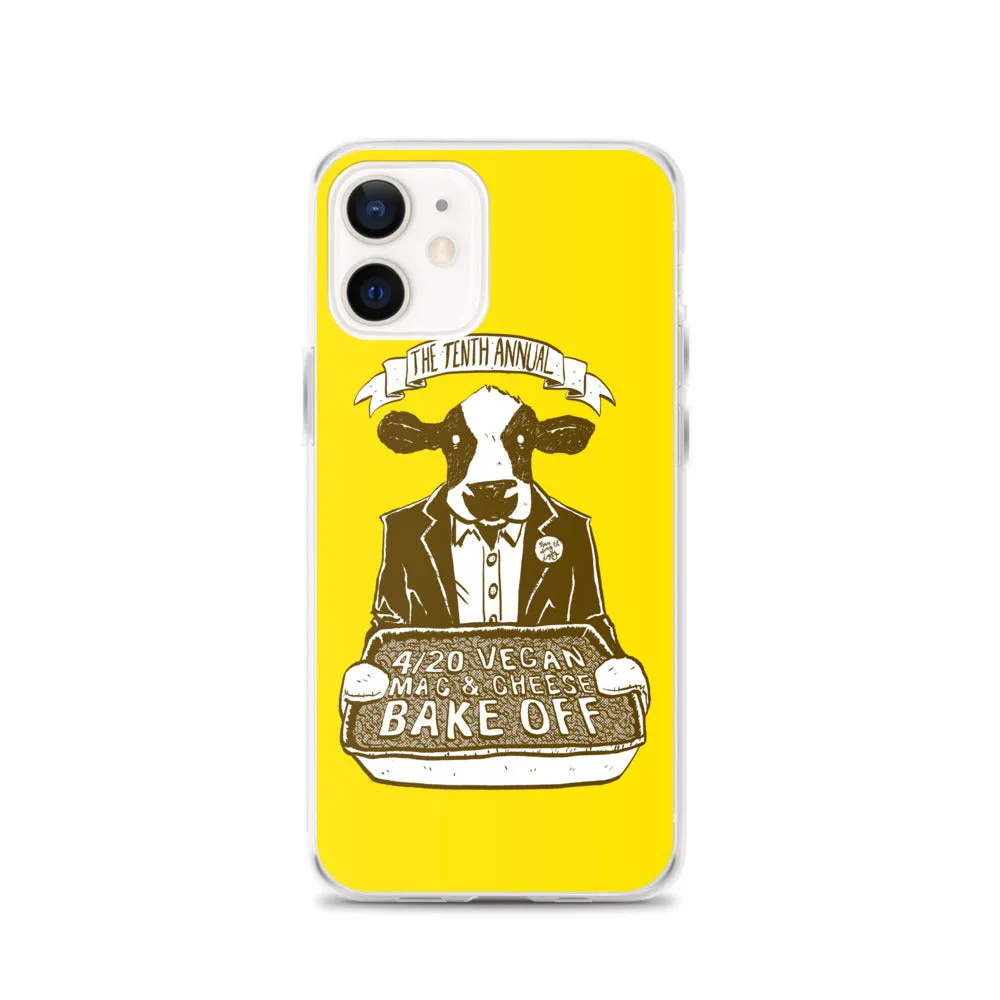 "4/20 Vegan Mac & Cheese Bake Off" iPhone Case