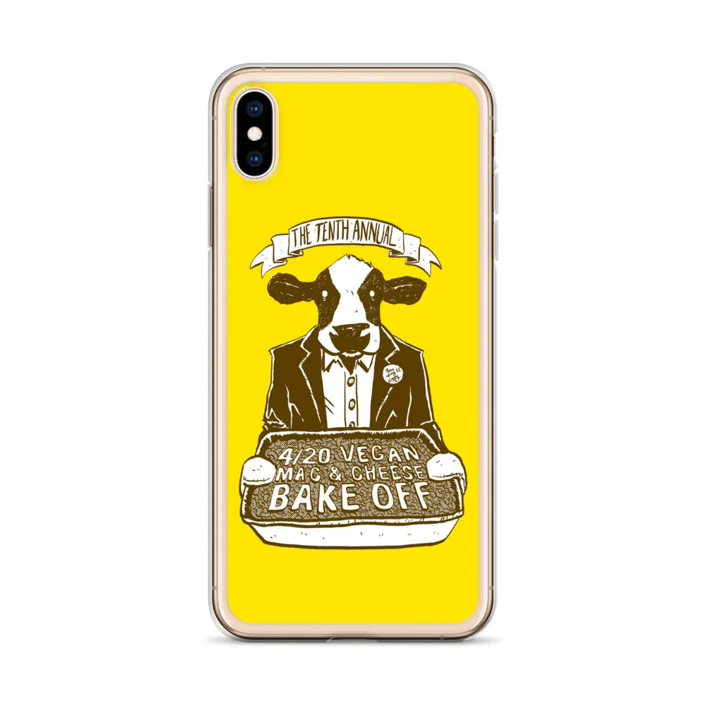 "4/20 Vegan Mac & Cheese Bake Off" iPhone Case