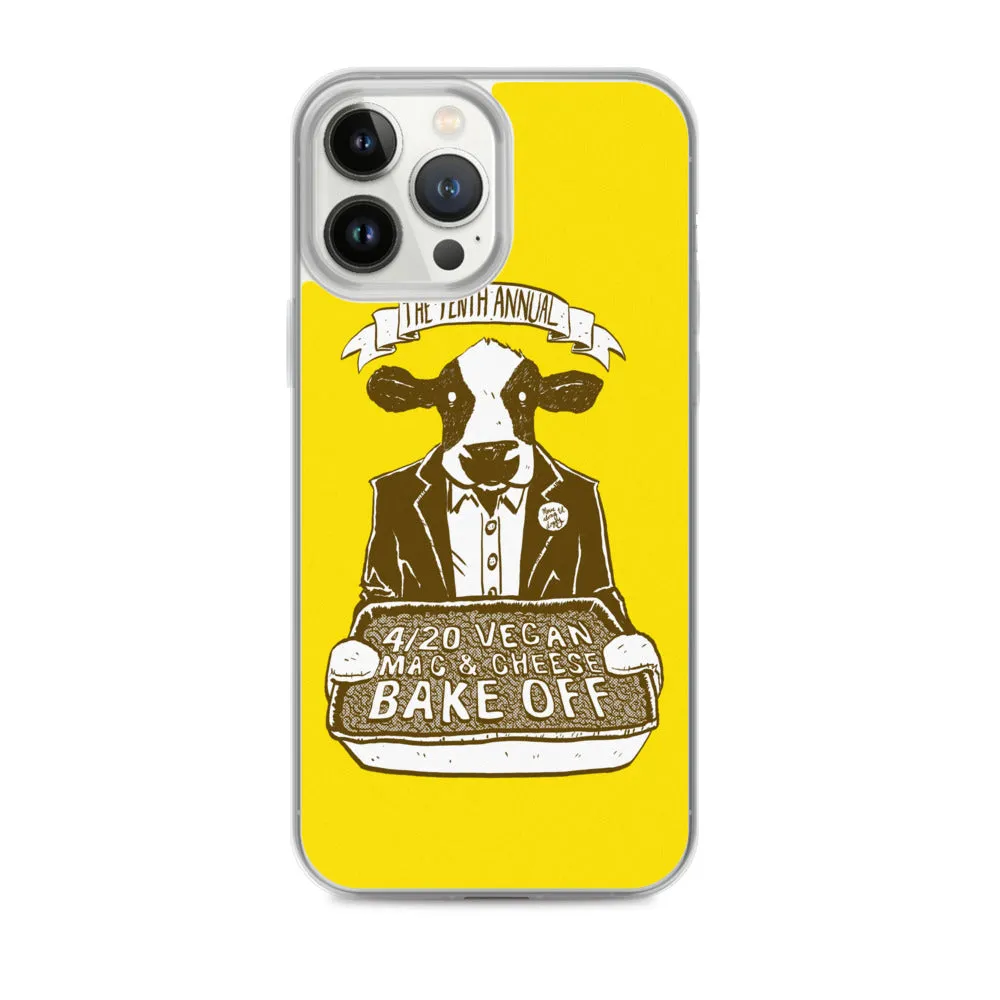 "4/20 Vegan Mac & Cheese Bake Off" iPhone Case