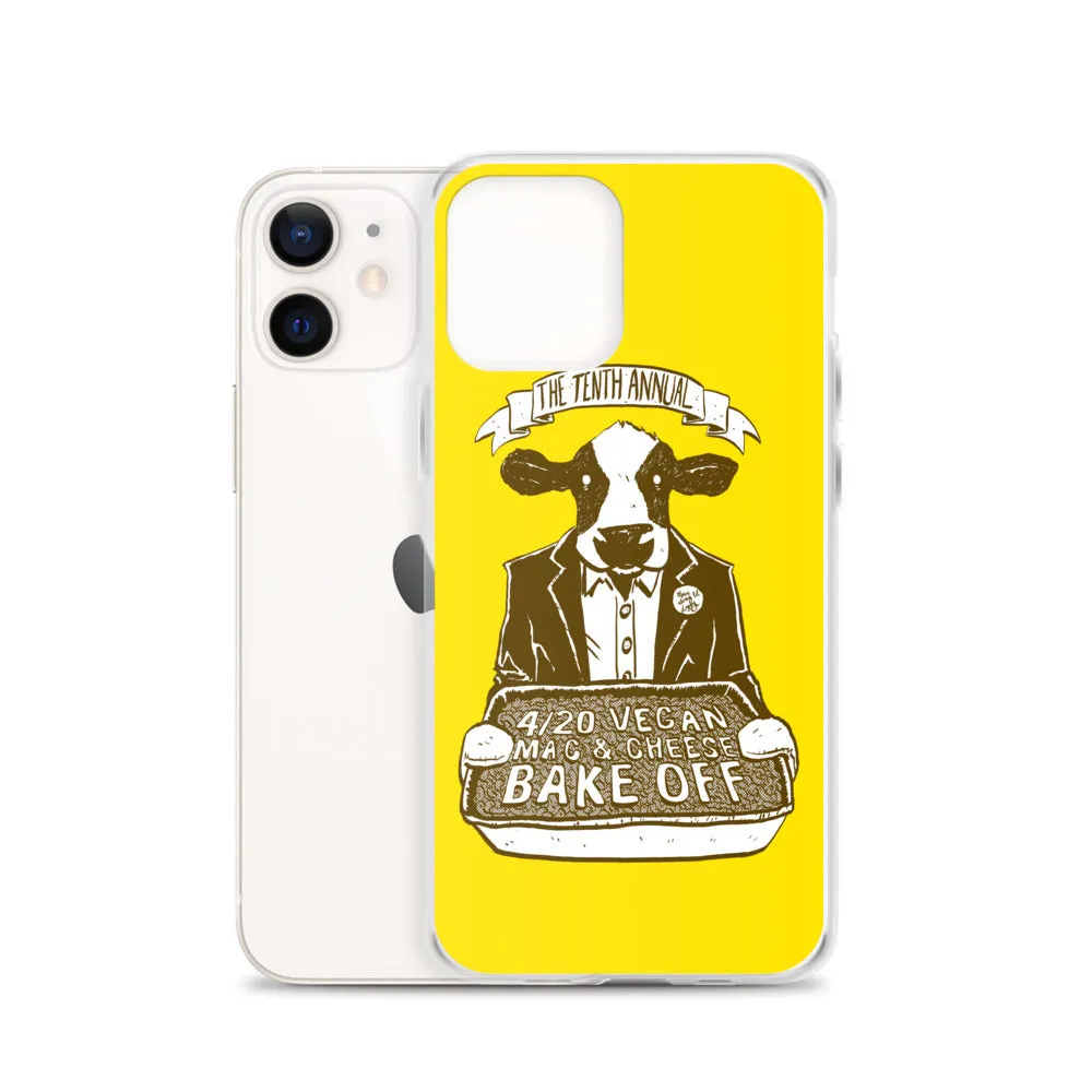 "4/20 Vegan Mac & Cheese Bake Off" iPhone Case