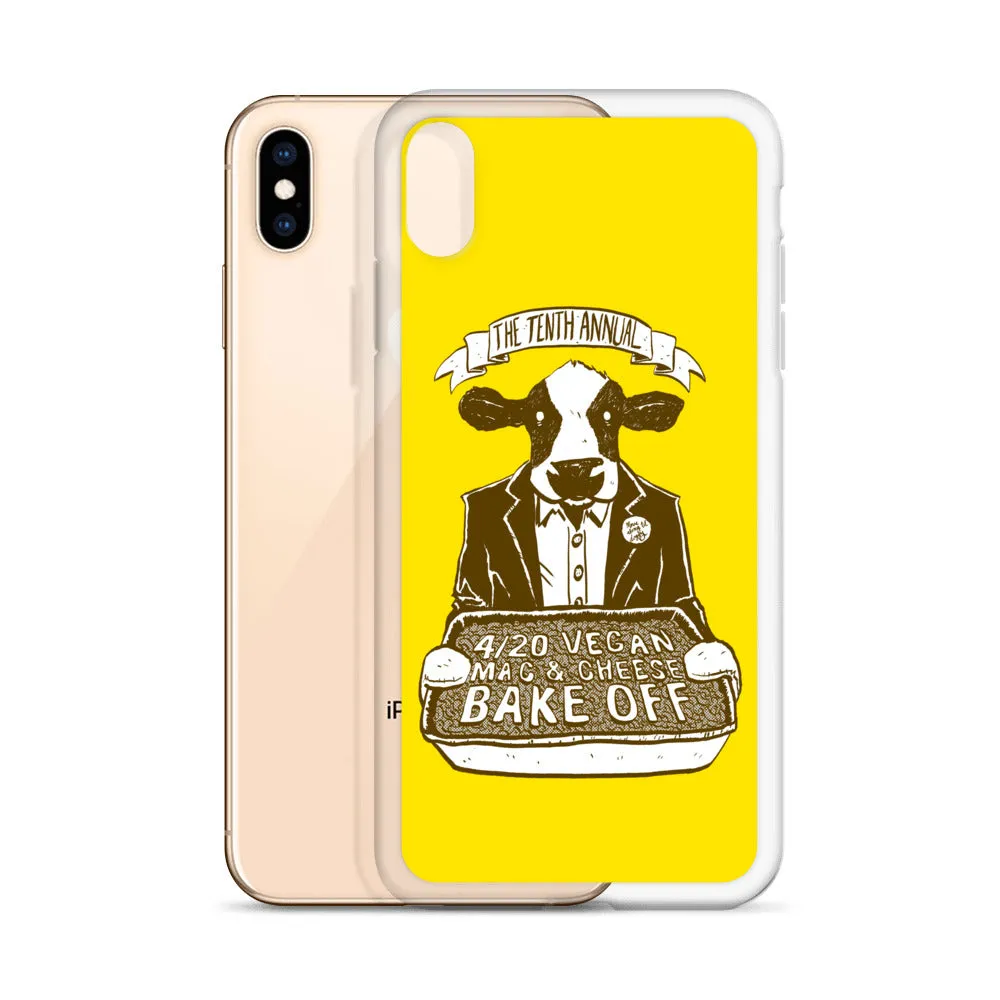 "4/20 Vegan Mac & Cheese Bake Off" iPhone Case